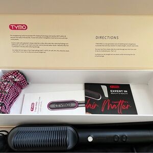Tymo hair straightening brush/comb. 
New condition.